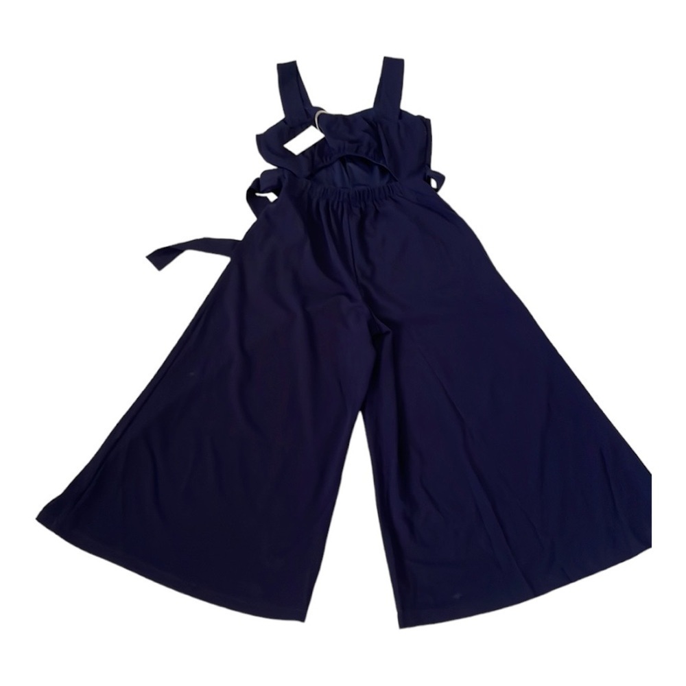 ♥️melloday♥️wide Leg Belted jump suit size  (Large) - Picture 6 of 9